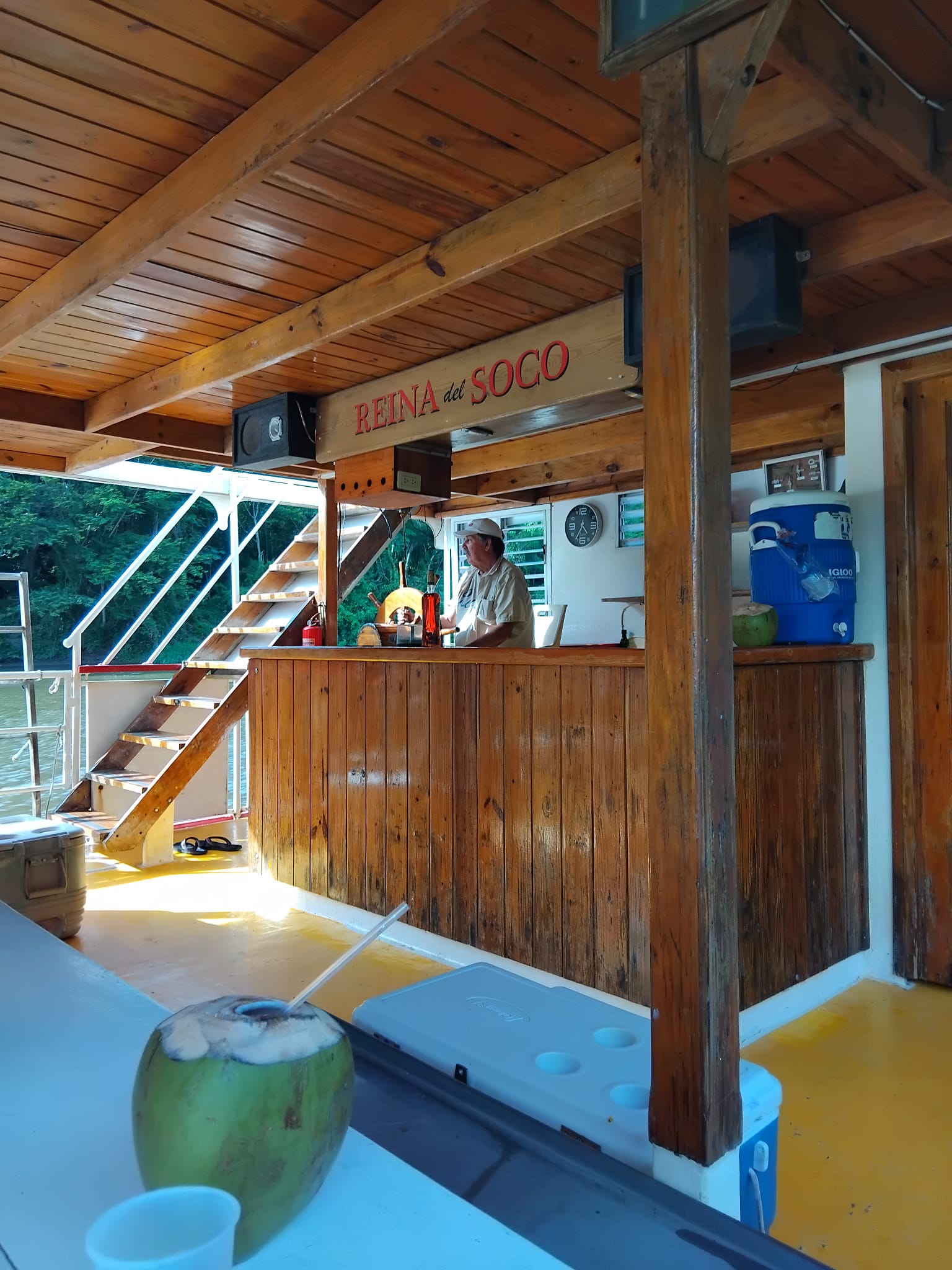 Safari Tagesausflug (1) Mittagessen am Río Soco mit Blick auf den Fluss